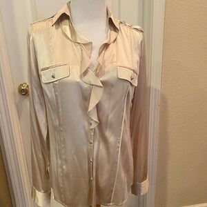 Silk stretch blouse
